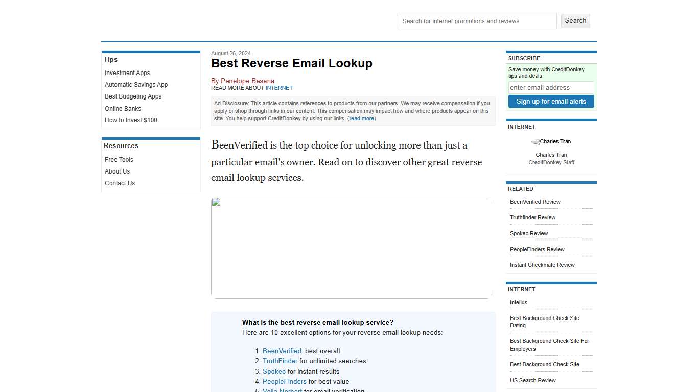 10 Best Reverse Email Lookup Tools of January 2026